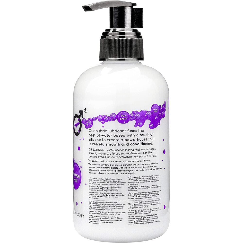 Lubido Hybrid 250ml Paraben-Free Water-Based Lubricant > Lube > Hybrid - Tophatter Daily Deals