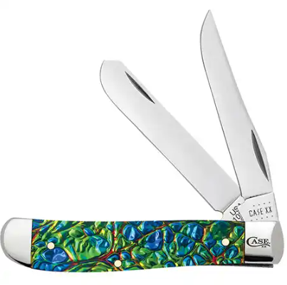 Case Mini Trapper - Black Sea Dichrolam - 25116 Traditional Knives - Tophatter Daily Deals