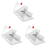 3D Screen Magnifier Signal Booster Mobile Screen Lightweight Foldable Magnifying Glass 3pcWhite 0 - Tophatter Daily Deals