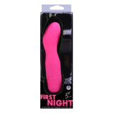 First Night Smooth G-Spot Vibrator 5" in Pink Vibrator - Tophatter Daily Deals