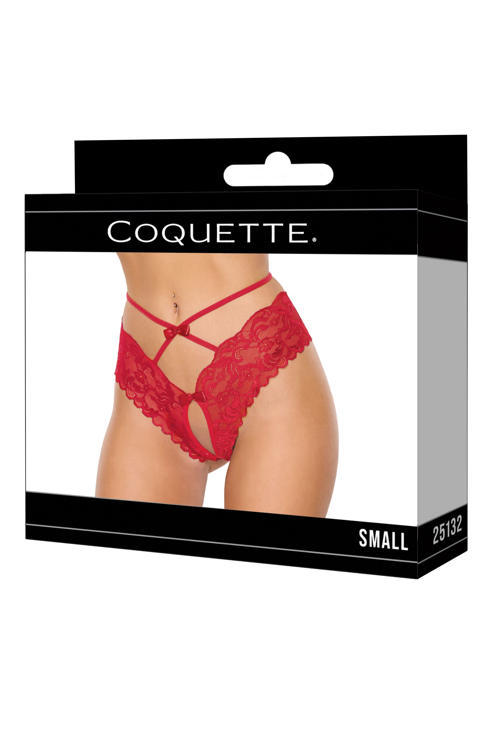 Coquette - 25132 - Panty Lingerie - Tophatter Daily Deals
