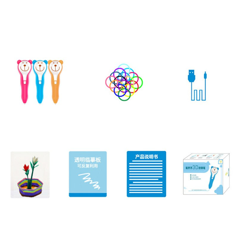 3D Graffiti Print Pen 0 - Tophatter Daily Deals