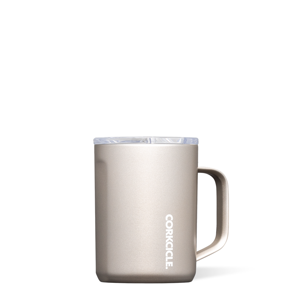 Pure Taste Mug by CORKCICLE. 16oz Latte Oat Milk Coffee Mug - Tophatter Daily Deals