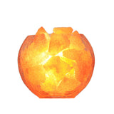 Bedroom bedside table lamp crystal salt lamp 0 - Tophatter Daily Deals