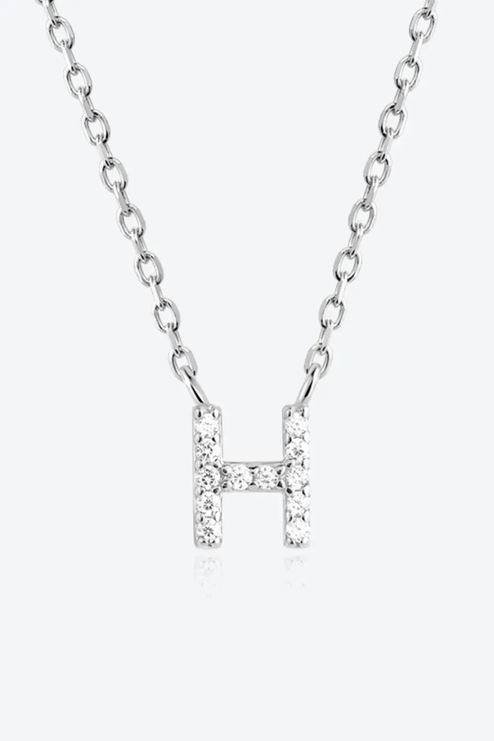G To K Zircon 925 Sterling Silver Necklace Necklaces - Tophatter Daily Deals