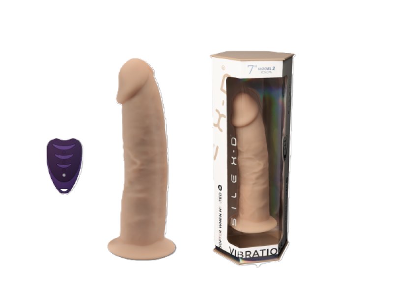 Silexd Model 2 – 7 Inch Dual-Density Hands-Free Vibrator > Dildos > Realistic Dildos - Tophatter Daily Deals
