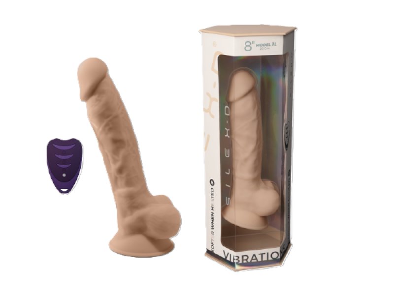 Silexd Model 1 8 Inch Vibrating Dildo – 10 Pattern Silicone Dildo > Vibrators > Realistic Vibrators - Tophatter Daily Deals