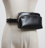 All-match One-shoulder Personalized Street Chest Bag Black with belt 0 - Tophatter Daily Deals