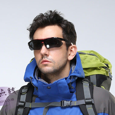 0089 Outdoor Sports With A Bike Bicycle Gear Box Myopia Goggles Sunglasses Polarized Riding Glasses 0 - Tophatter Daily Deals