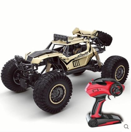 Alloy Climbing Remote Control Vehicle 4WD Mountain Bigfoot Off-road Vehicle Toy 50cm gold 0 - Tophatter Daily Deals