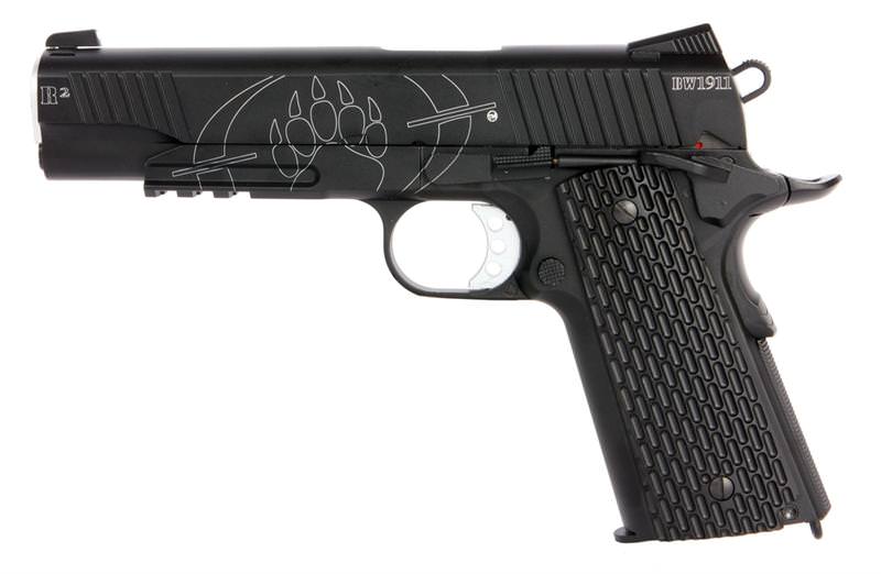 Blackwater 1911 R2 .177 calibre (4.5mm) Co2 Full Metal Blowback Pistol - TOPHATTER'S ARMORY DEALS Collectible Weapons - Tophatter Daily Deals