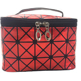 3D laser cosmetic bag Red 0 - Tophatter Daily Deals