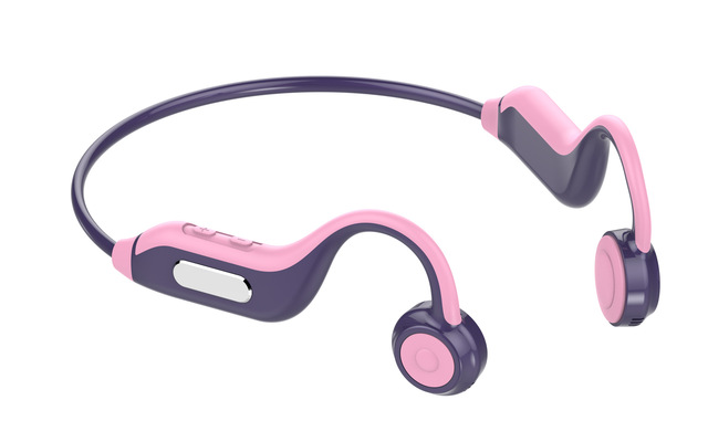 Bone conduction Bluetooth headset Pink With 8G 0 - Tophatter Daily Deals