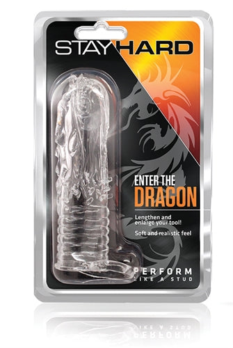 Performance - 'Enter The Dragon' Clear Cock Sleeve 5.25" Length > Sex Toys For Men > Penis Sleeves - Tophatter Daily Deals