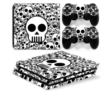0131-0155 PS4 Pro game machine host Sticker Anti scraping geometric pattern sticker 22 3 12 0 - Tophatter Daily Deals