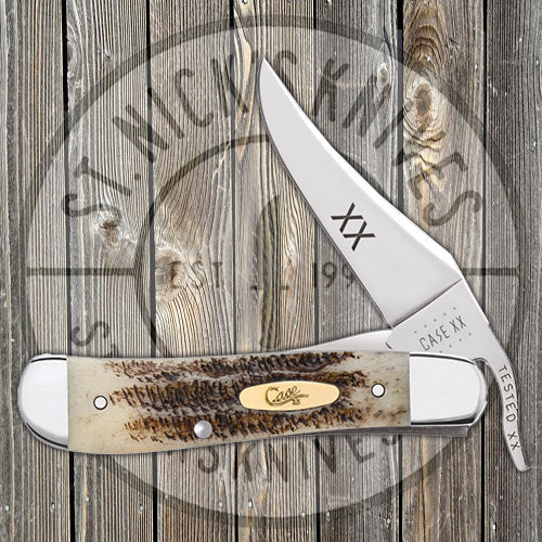 Case RussLock - Jigged Vintage Bone - 25966 Traditional Knives - Tophatter Daily Deals