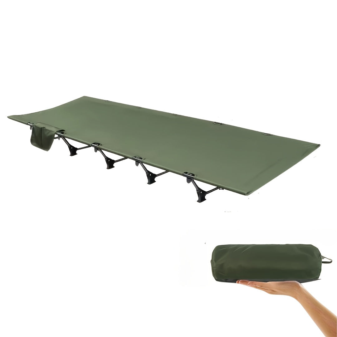 Outdoor Folding Cot Bed for Camping and Travel Camping & Hiking > Sleeping - Tophatter Daily Deals