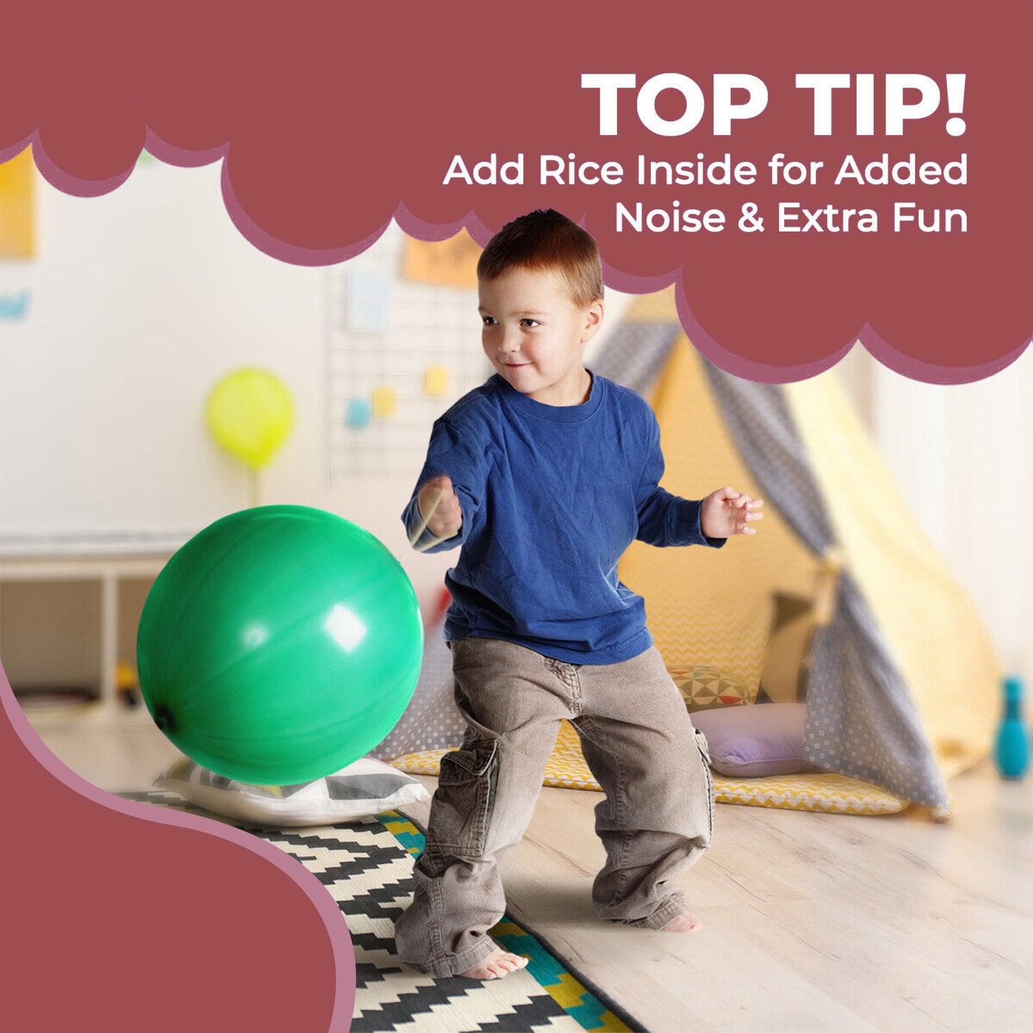 Punch Ball Balloon - 25 Large Party Bag Fillers Goody Childrens Loot Bag Toys Birthday Baby & Toddler - Tophatter Daily Deals