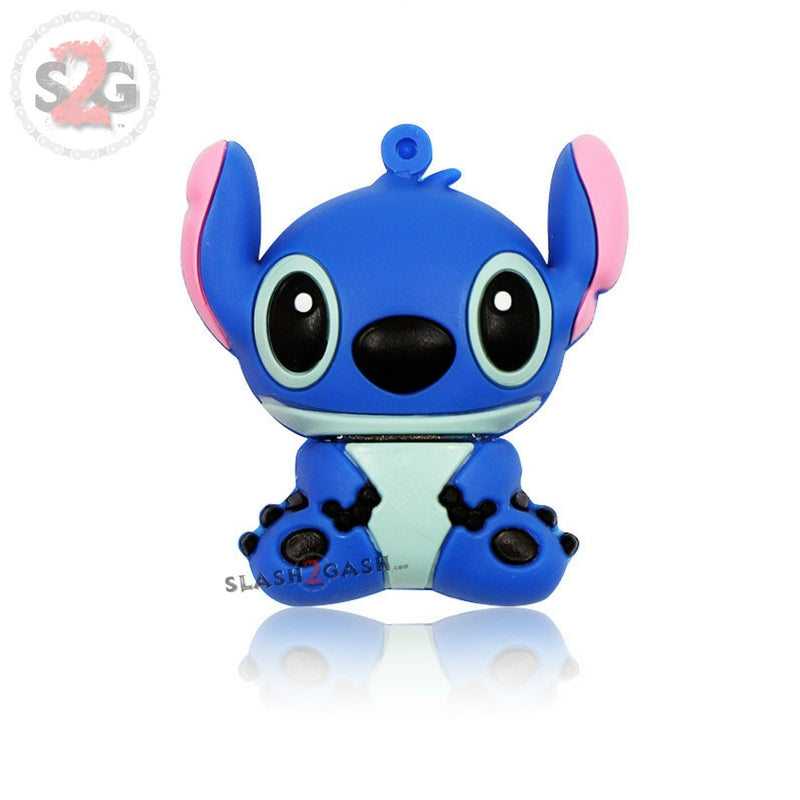 Cute Cartoon Stitch USB Flash Drive 2.0 Rubber Memory Stick 16gb USB Flash Drive - Tophatter Daily Deals