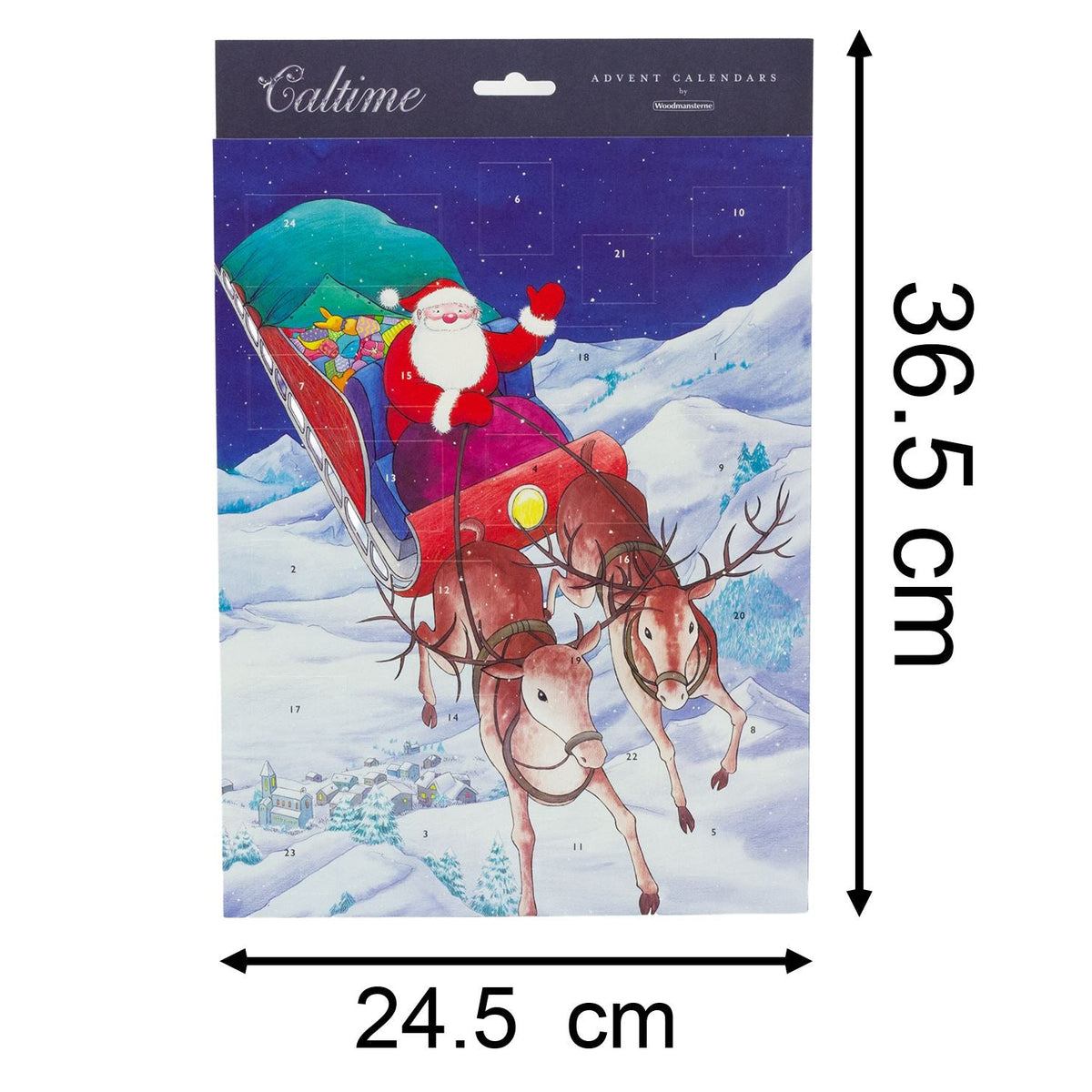 Dashing Through the Snow Christmas Advent Calendar | Christmas Advent Calendar Advent Calendar - Tophatter Daily Deals