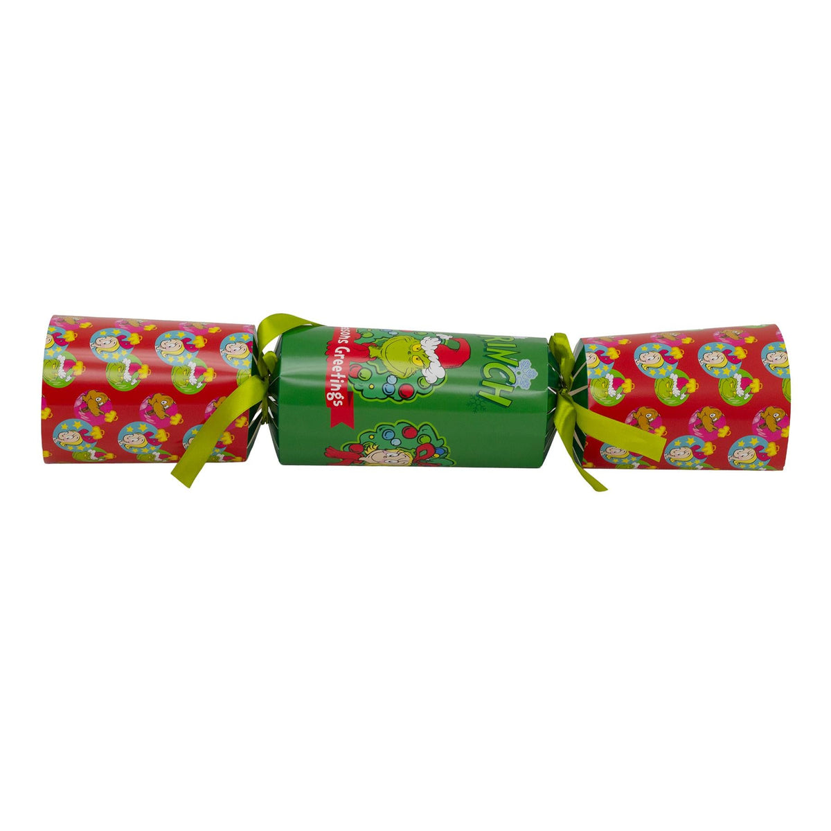 Giant The Grinch Christmas Cracker for Kids | Children's Jumbo Cracker - 55cm Christmas Cracker - Tophatter Daily Deals