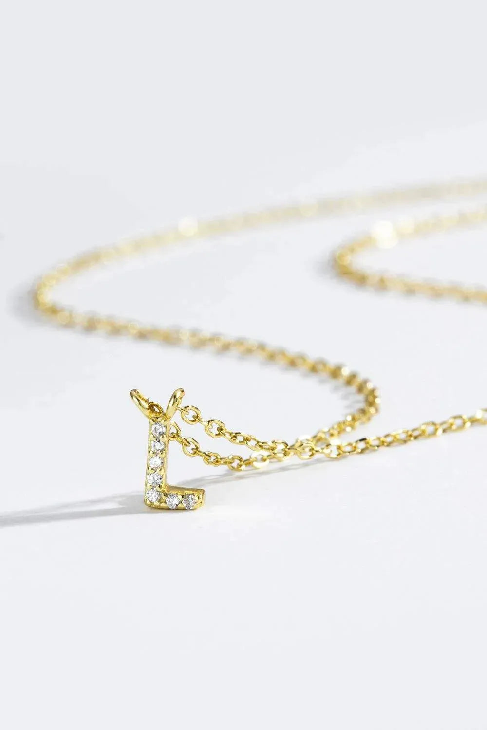 L To P Zircon 925 Sterling Silver Necklace Necklaces - Tophatter Daily Deals