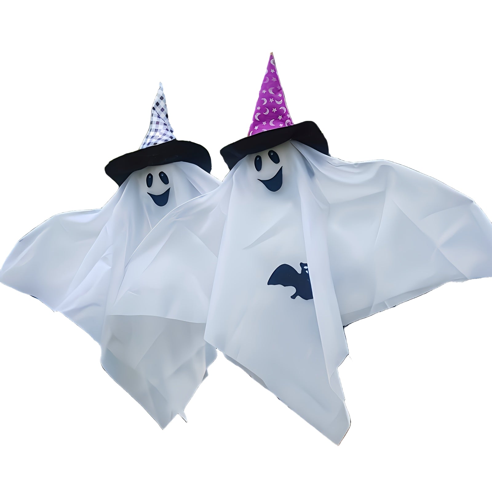 White Bat Halloween Decoration Set (2pcs) Halloween - Tophatter Daily Deals