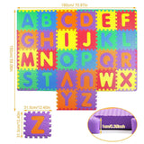 26-Piece: Kids Alphabet Play Mat For Infants Baby Toddlers Toys & Games - Tophatter Daily Deals