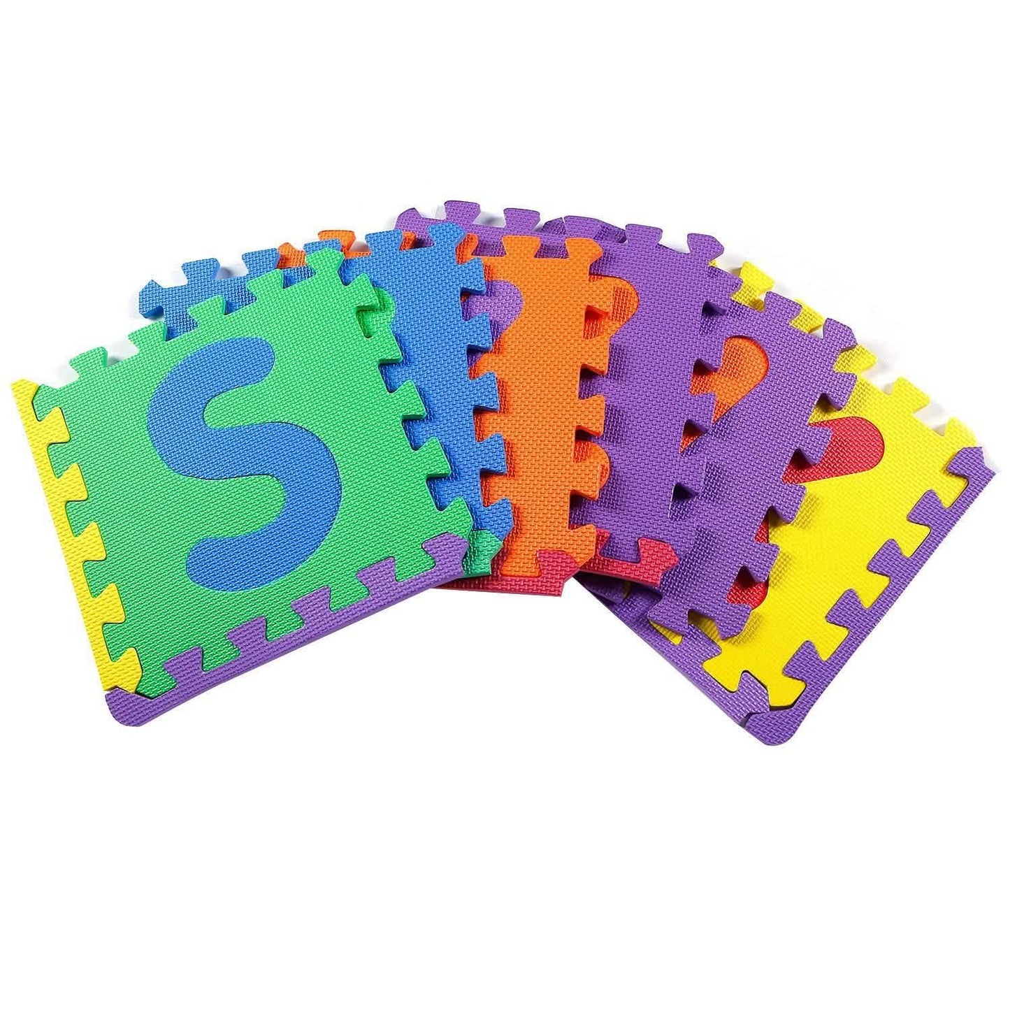 26-Piece: Kids Alphabet Play Mat For Infants Baby Toddlers Toys & Games - Tophatter Daily Deals