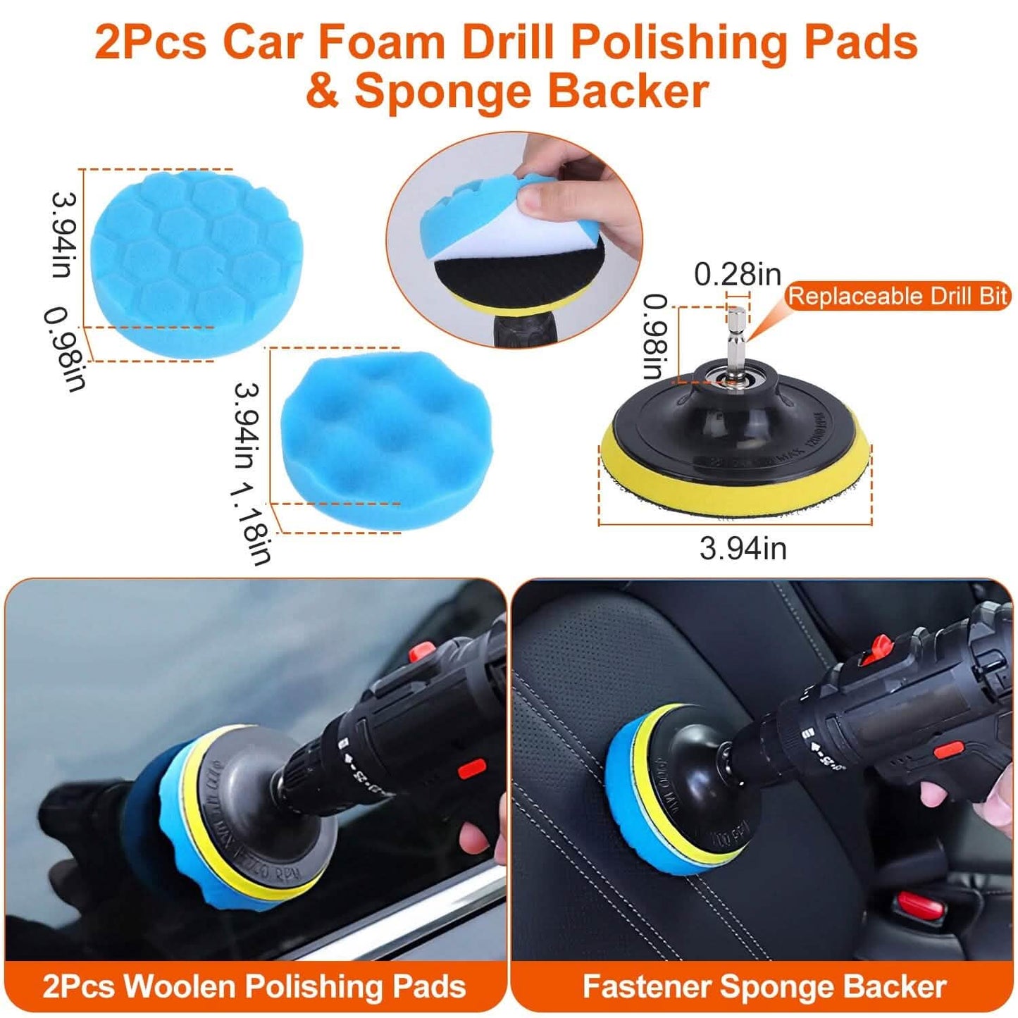26-Pieces: Car Detailing Brush Kit Automotive - Tophatter Daily Deals