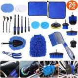 26-Pieces: Car Detailing Brush Kit Automotive - Tophatter Daily Deals
