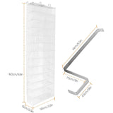 26 Pockets Over the Door Shoe Rack Storage & Organization - Tophatter Daily Deals