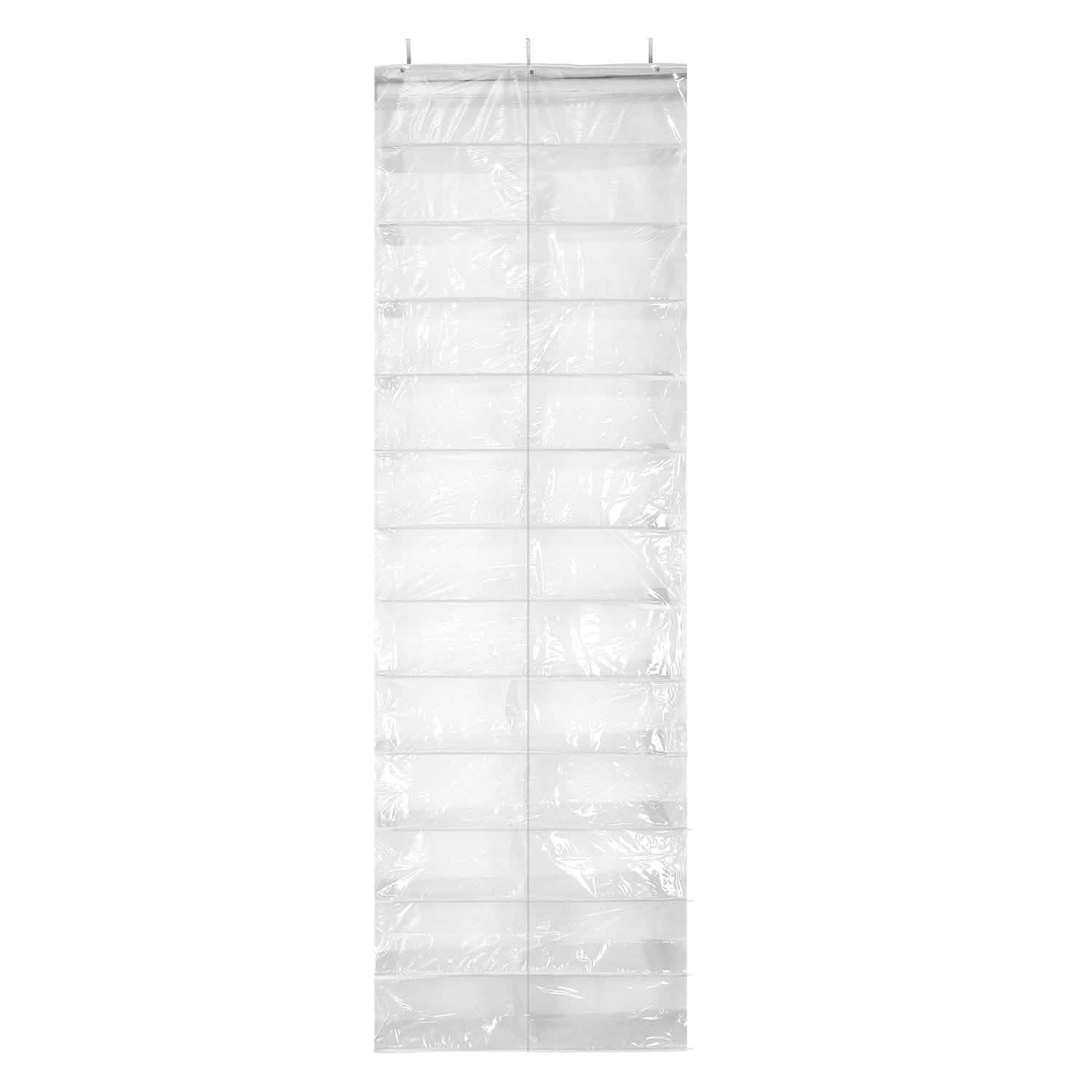 26 Pockets Over the Door Shoe Rack Storage & Organization - Tophatter Daily Deals