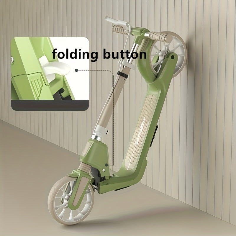 Adult Scooter PU Wheels Suspension Brake Riding Scooters - Tophatter Daily Deals