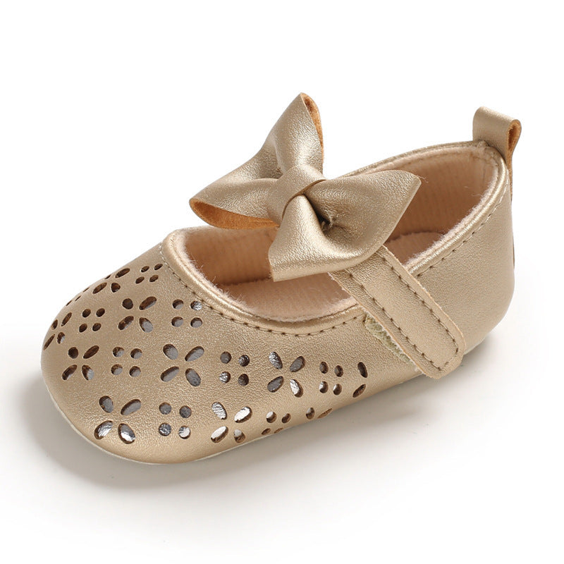 Baby Walking Soft Sole Breathable Versatile Princess Shoes 0 - Tophatter Daily Deals