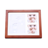 Baby Baby Hand And Foot Print Pad Photo Frame C 0 - Tophatter Daily Deals