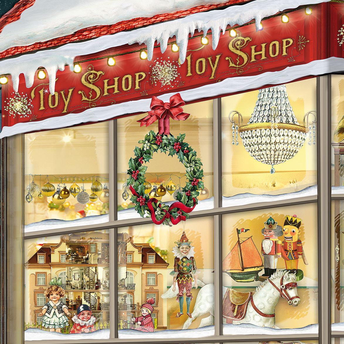 Christmas Advent Calendar The Toy Shop at Christmas Traditional Advent Calendar Advent Calendar - Tophatter Daily Deals