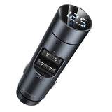 Baseus Automotive FM Transmitter Modulator Dark grey 0 - Tophatter Daily Deals