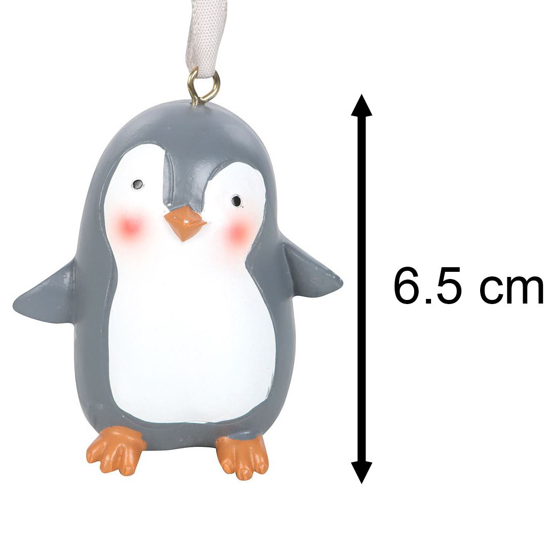 Baby Penguin Christmas Tree Bauble | Resin Penguin Christmas Tree Ornament Baubles - Tophatter Daily Deals
