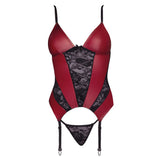 Cottelli Basque and Thong Set – Lace Lingerie > Clothes > Lingerie Sets - Tophatter Daily Deals