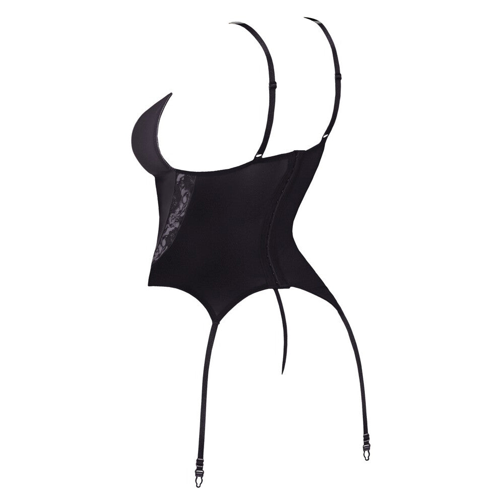 Cottelli Basque and Thong Set – Lace Lingerie > Clothes > Lingerie Sets - Tophatter Daily Deals