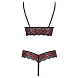 Cottelli Floral Lace Crotchless Bodysuit – Seductive Lingerie > Clothes > Bodies and Playsuits - Tophatter Daily Deals