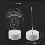 3D Small Table Lamp 0 - Tophatter Daily Deals