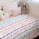 Baby Shower Blanket Newborn Gift Swaddle 7 - Tophatter Daily Deals