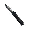 Armed Force Tactical 5.5" OTF Knife with Tanto Blade Black - Tophatter Daily Deals