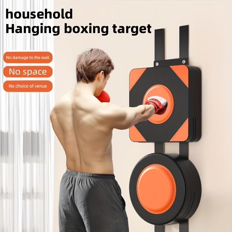 Wall Boxing Target Pad Sponge Yellow Black Set Sports & Fitness > Exercise, Gym & Fitness > Boxing & Martial Arts - Tophatter Daily Deals