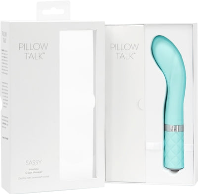 Pillow Talk Sassy (Teal) – G-Spot Vibrator > Sex Toys For Ladies > G-Spot Vibrators - Tophatter Daily Deals
