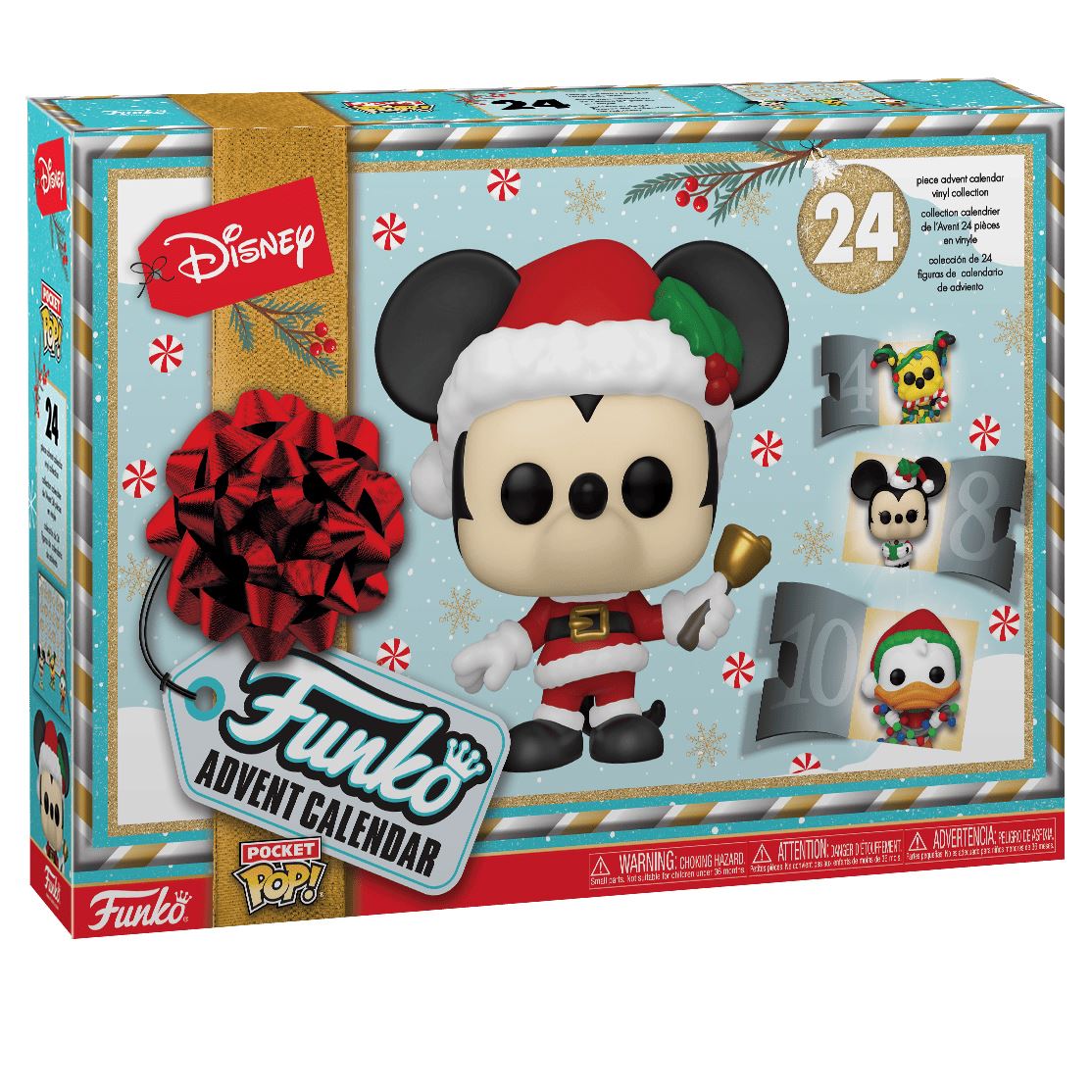 Funko Pop Disney Christmas Advent Calendar | Kids Collectable Pocket Pops Advent Calendar - Tophatter Daily Deals