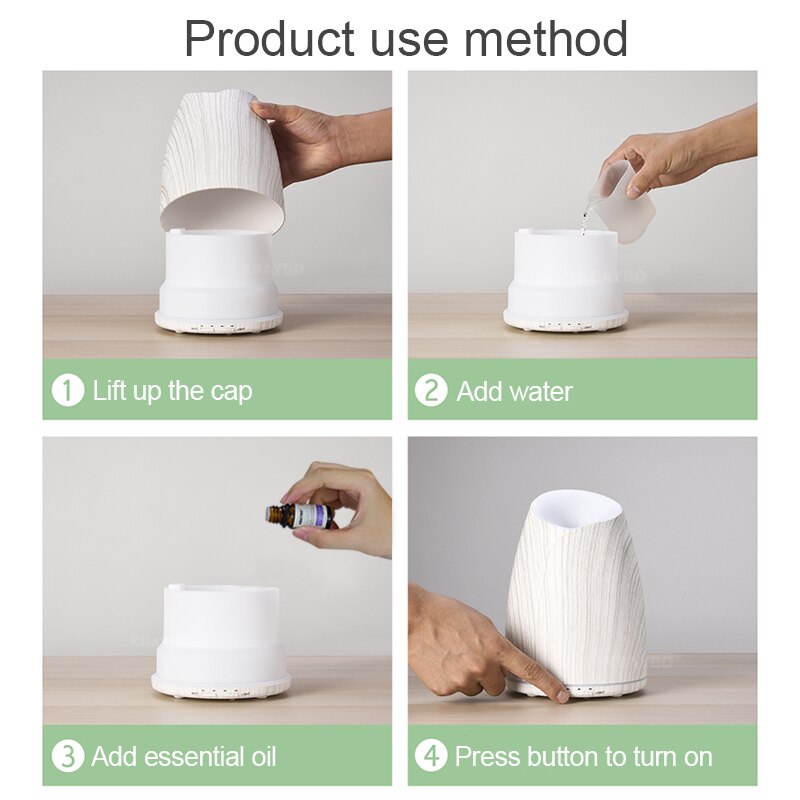 Aroma Diffuser Humidifier Household Air Purifier 0 - Tophatter Daily Deals