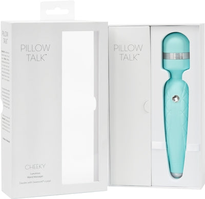 Pillow Talk Cheeky Teal Luxurious Self-Care Wand > Sex Toys > Massage Wands - Tophatter Daily Deals